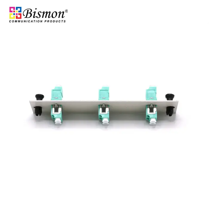 6 LC Snap-in adapter plate Multi-mode(OM3) duplex Full set